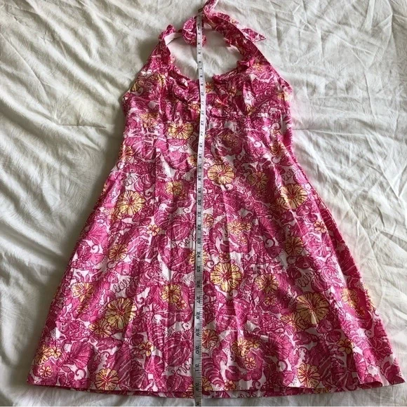 Lilly Pulitzer Lavin Chum Bucket Halter Dress - Picture 6 of 12
